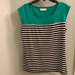 Calvin Klein striped top